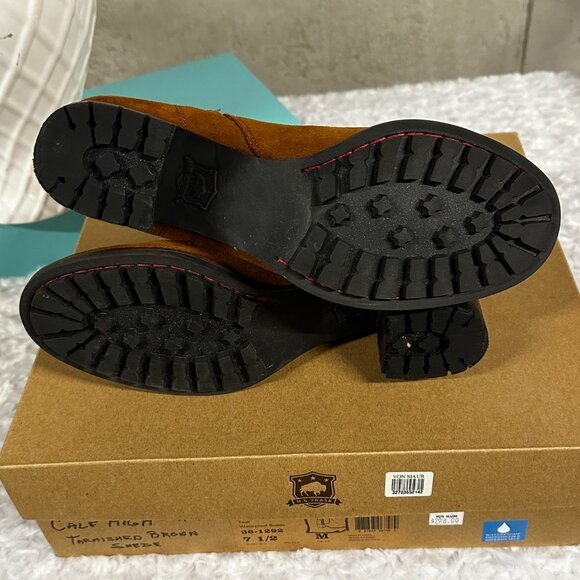 NWT Trask Suede and Leather Ankle Boots - Size 7.5 - Picture 7 of 10